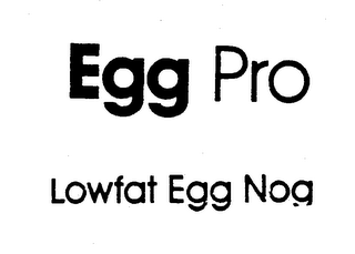 EGG PRO LOWFAT EGG NOG logo