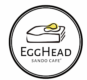 EGGHEAD SANDO CAFE' logo