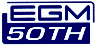 EGM 50TH logo