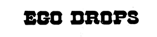 EGO DROPS logo