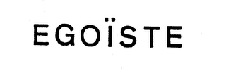 EGOISTE logo