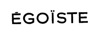 EGOISTE logo