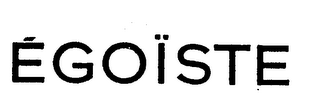 EGOISTE logo