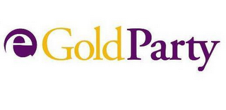 EGOLDPARTY logo