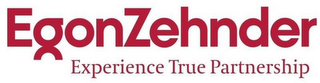 EGONZEHNDER EXPERIENCE TRUE PARTNERSHIP logo