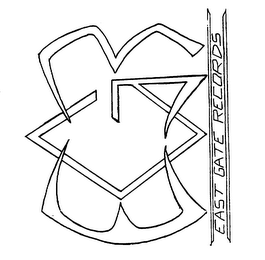 EGR EAST GATE RECORDS logo