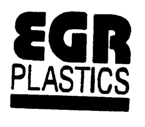 EGR PLASTICS logo