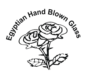 EGYPTIAN HAND BLOWN GLASS logo