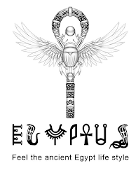 EGYPTUS FEEL THE ANCIENT EGYPT LIFE STYLE logo