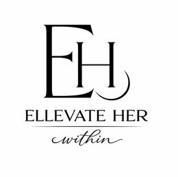 EH ELLEVATE HER WITHIN logo