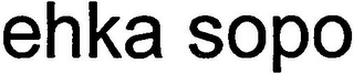 EHKA SOPO logo