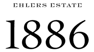 EHLERS ESTATE 1886 logo