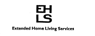 EHLS EXTENDED HOME LIVING SERVICES logo