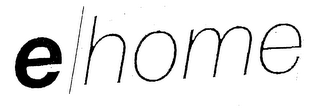 E/HOME logo