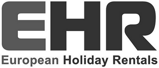 EHR EUROPEAN HOLIDAY RENTALS logo