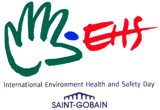 EHS INTERNATIONAL ENVIRONMENT HEALTH AND SAFETY DAY SAINT-GOBAIN logo