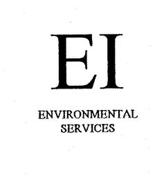 EI ENVIRONMENTAL SERVICES logo