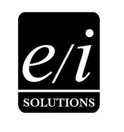 E/I SOLUTIONS logo