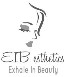 EIB ESTHETICS EXHALE IN BEAUTY logo
