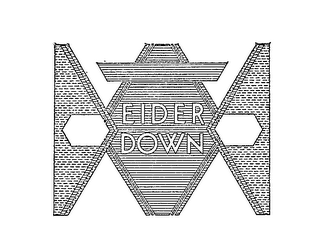 EIDER DOWN logo