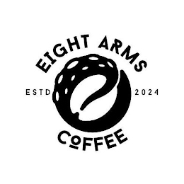 EIGHT ARMS COFFEE ESTD 2024 logo