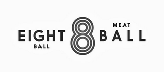 EIGHT BALL 8 MEAT BALL logo