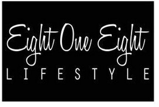 EIGHT ONE EIGHT LIFESTYLE logo
