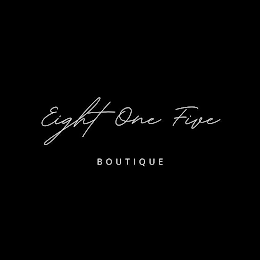 EIGHT ONE FIVE BOUTIQUE logo
