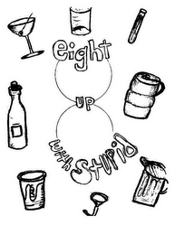 EIGHT UP WITH STUPID logo