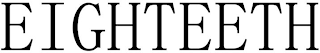 EIGHTEETH logo