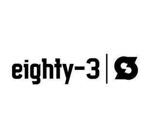 EIGHTY-3 3 logo