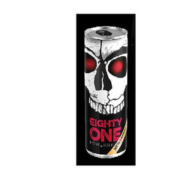 EIGHTY ONE POWER DRINK logo