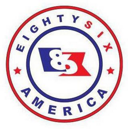 EIGHTY SIX AMERICA 86 logo