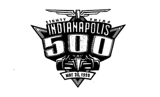 EIGHTY THIRD INDIANAPOLIS 500 MAY 30, 1999 logo