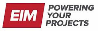 EIM POWERING YOUR PROJECTS logo