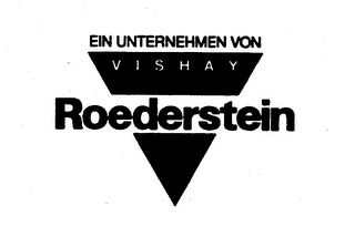 EIN UNTERNEHMEN VON VISHAY ROEDERSTEIN logo