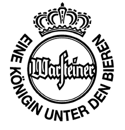 EINE KONIGIN UNTER DEN BIEREN WARFTEINER logo