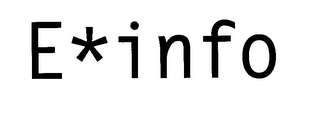 E*INFO logo