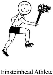 EINSTEINHEAD ATHLETE E=MC2 logo