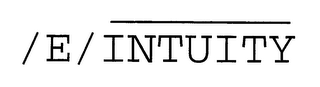 /E/INTUITY logo