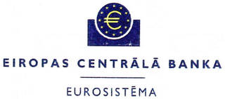 € EIROPAS CENTRALA BANKA EUROSISTEMA logo