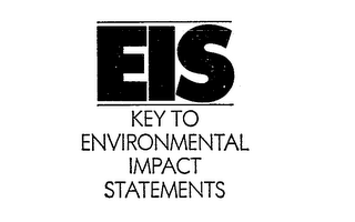 EIS KEY TO ENVIRONMENTAL IMPACT STATEMENTS logo