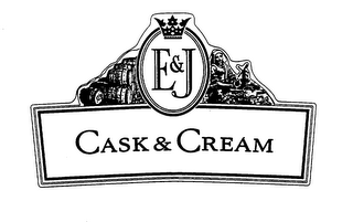 E&J CASK & CREAM logo