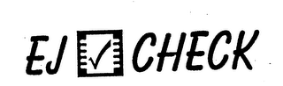 EJ CHECK logo