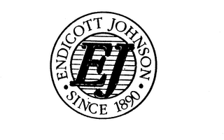 EJ ENDICOTT JOHNSON SINCE 1890 logo