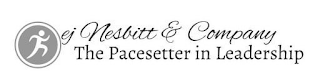 EJ NESBITT & COMPANY THE PACESETTTER IN LEADERSHIP logo