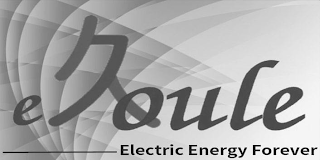 EJOULE ELECTRIC ENERGY FOREVER logo