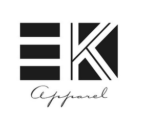 EK APPAREL logo