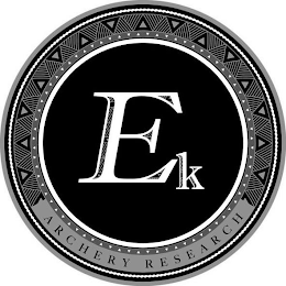 EK ARCHERY RESEARCH logo