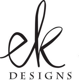 EK DESIGNS logo